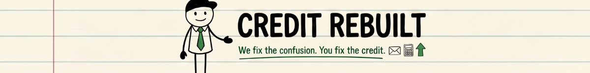 Credit Rebuilt — We fix the confusion. You fix the credit.